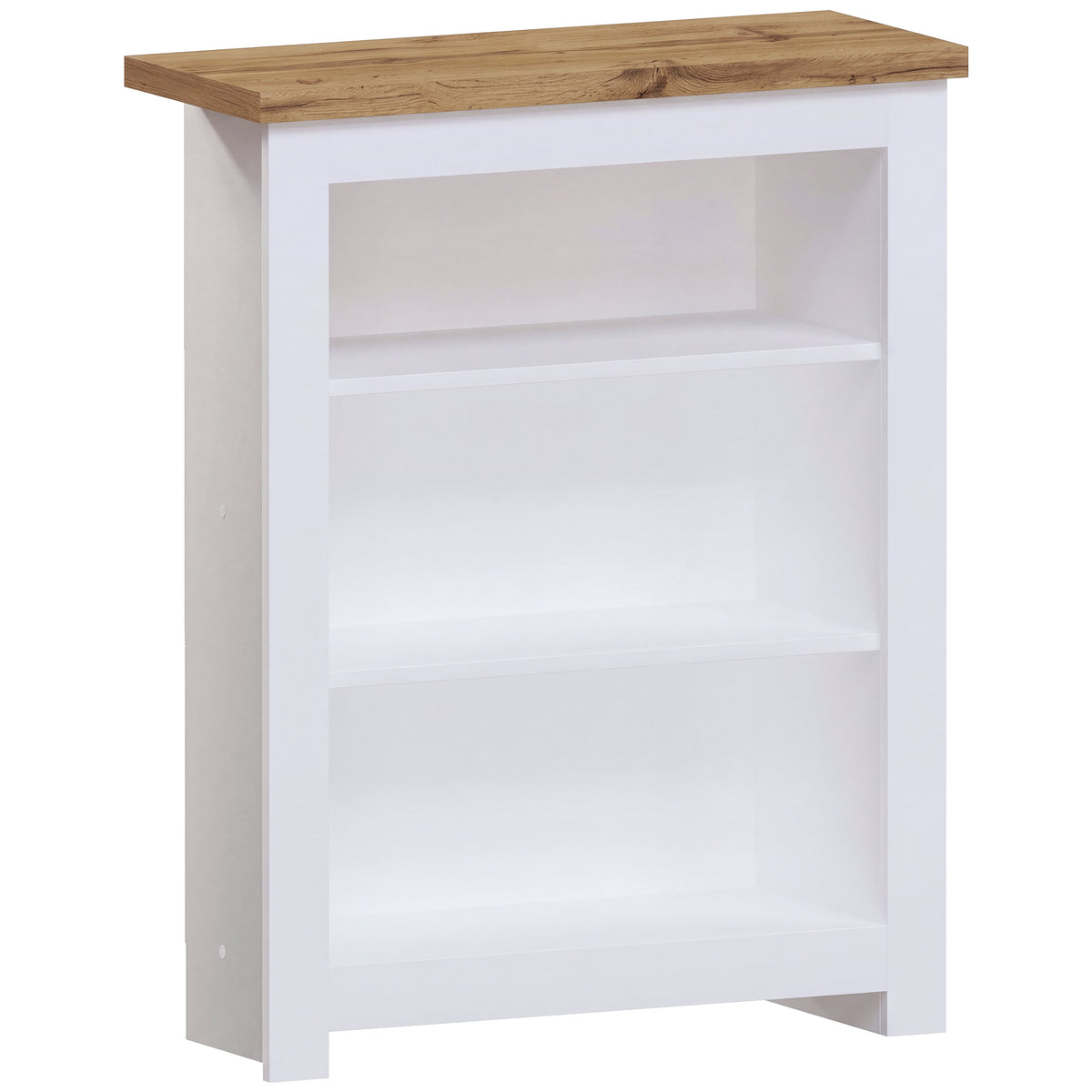 Arlington 3-Tier Bookcase - White