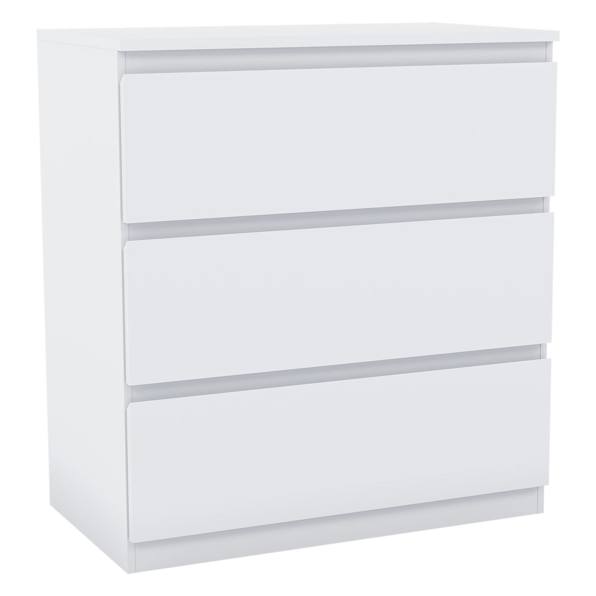 Denver Chest of 3 Drawers, White