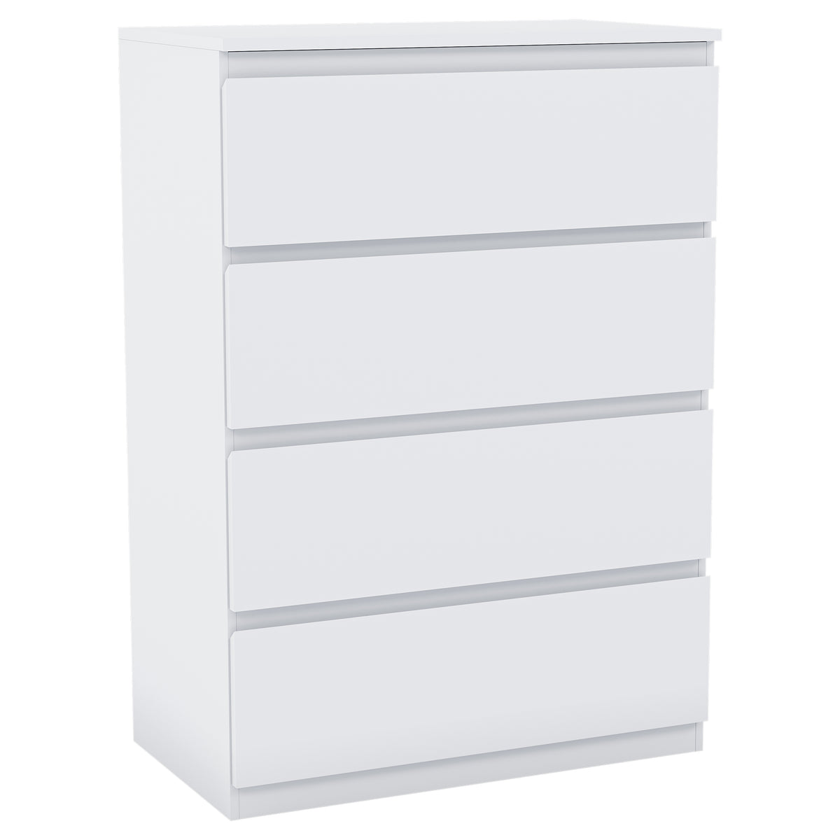 Denver Chest of 4 Drawers, White