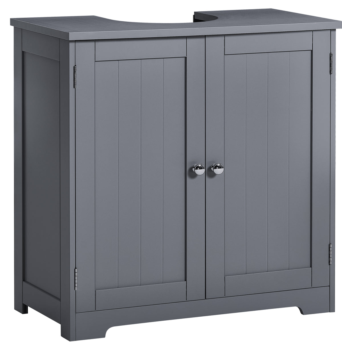 Priano 2 Door Under Sink Cabinet, Grey