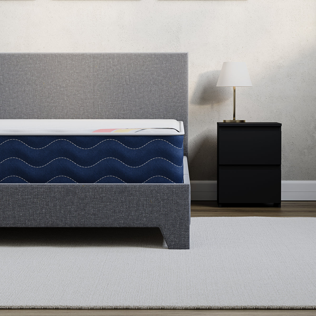 Gel Memory Foam Bonnell Spring Mattress, King