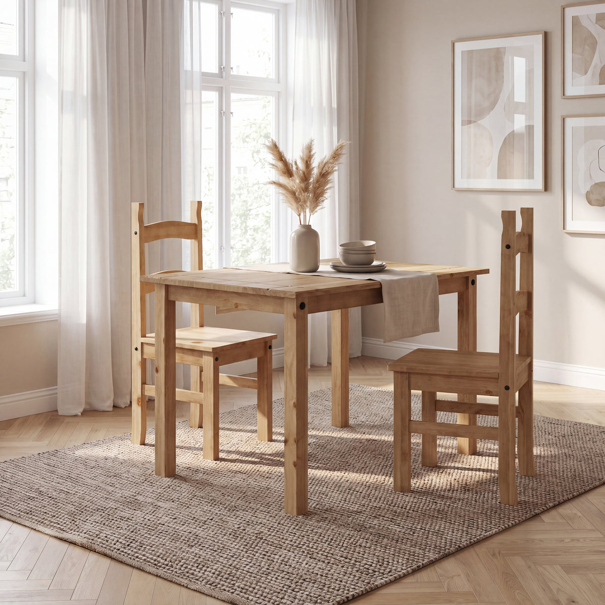 Corona 2-Seater Dining Set
