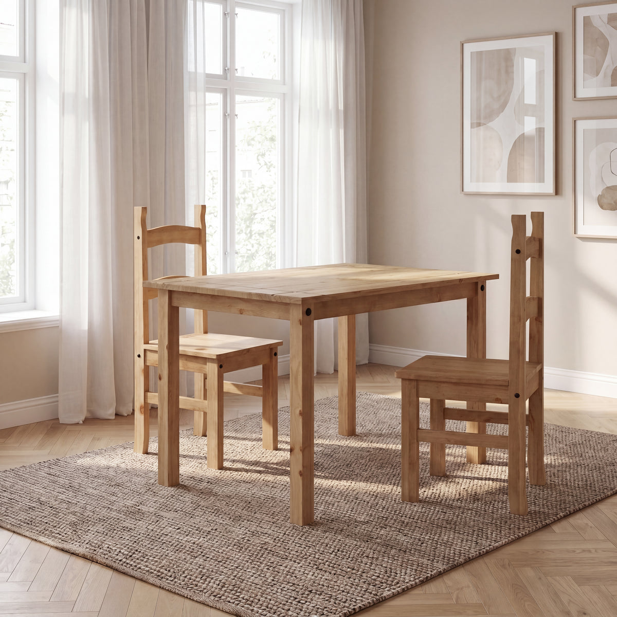 Corona 2-Seater Dining Set