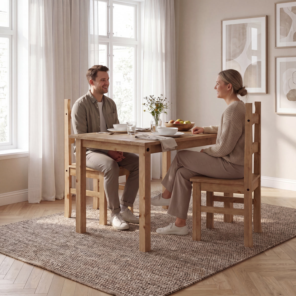 Corona 2-Seater Dining Set