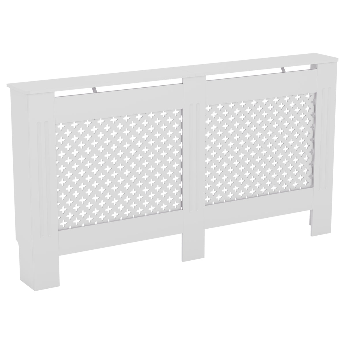 Oxford Radiator Cover - White, Large