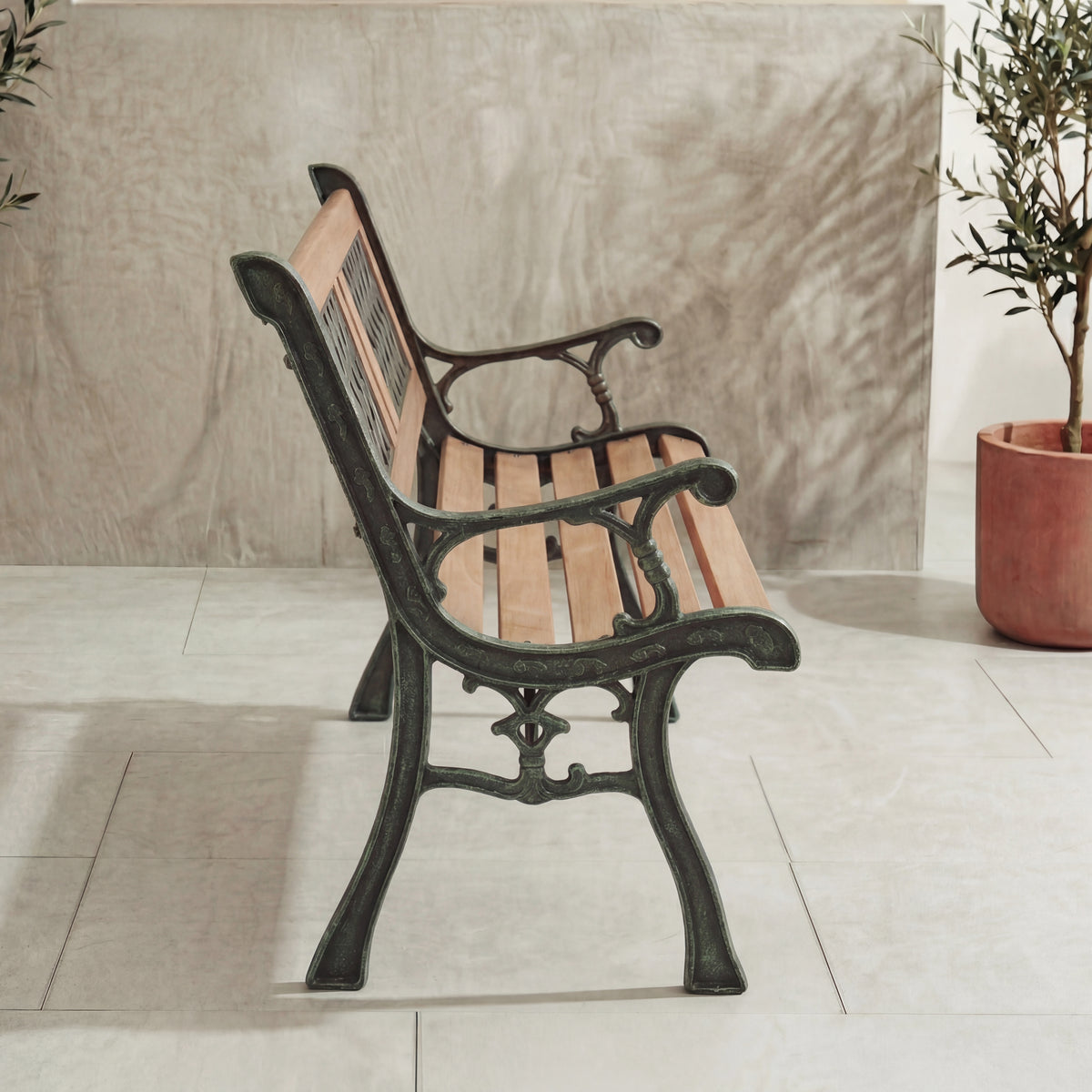 Garden Bench - Twin Cross Style