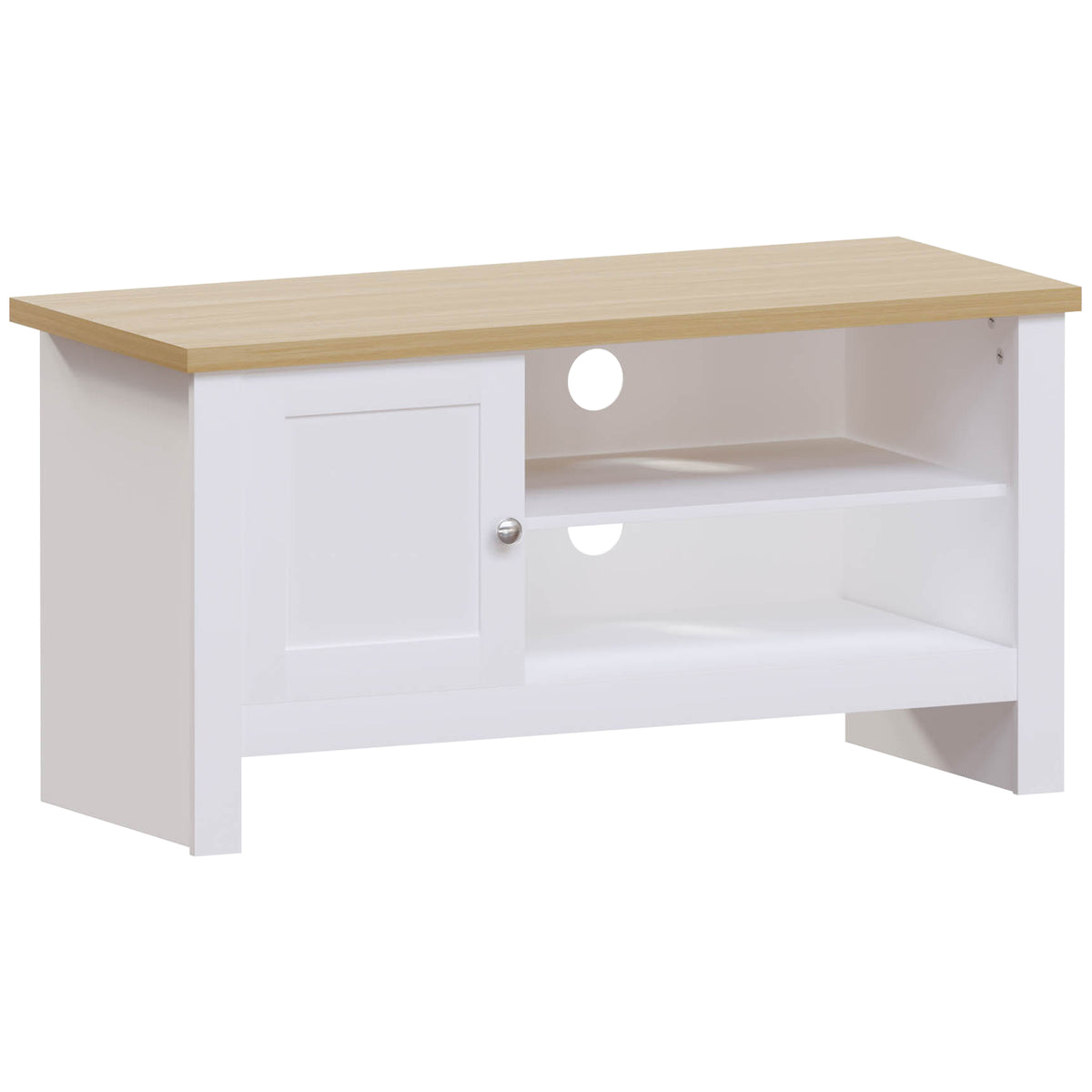 Arlington 1-Door TV Unit - White