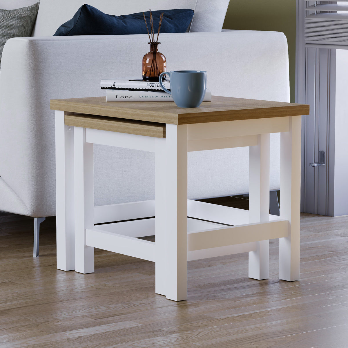 Arlington Nest Of Tables - White