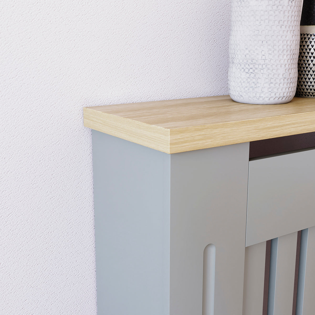 Arlington Radiator Cover - Grey, Medium
