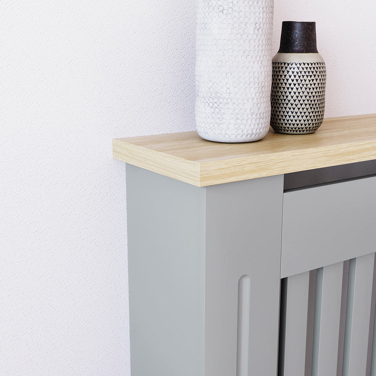 Arlington Radiator Cover - Grey, Large
