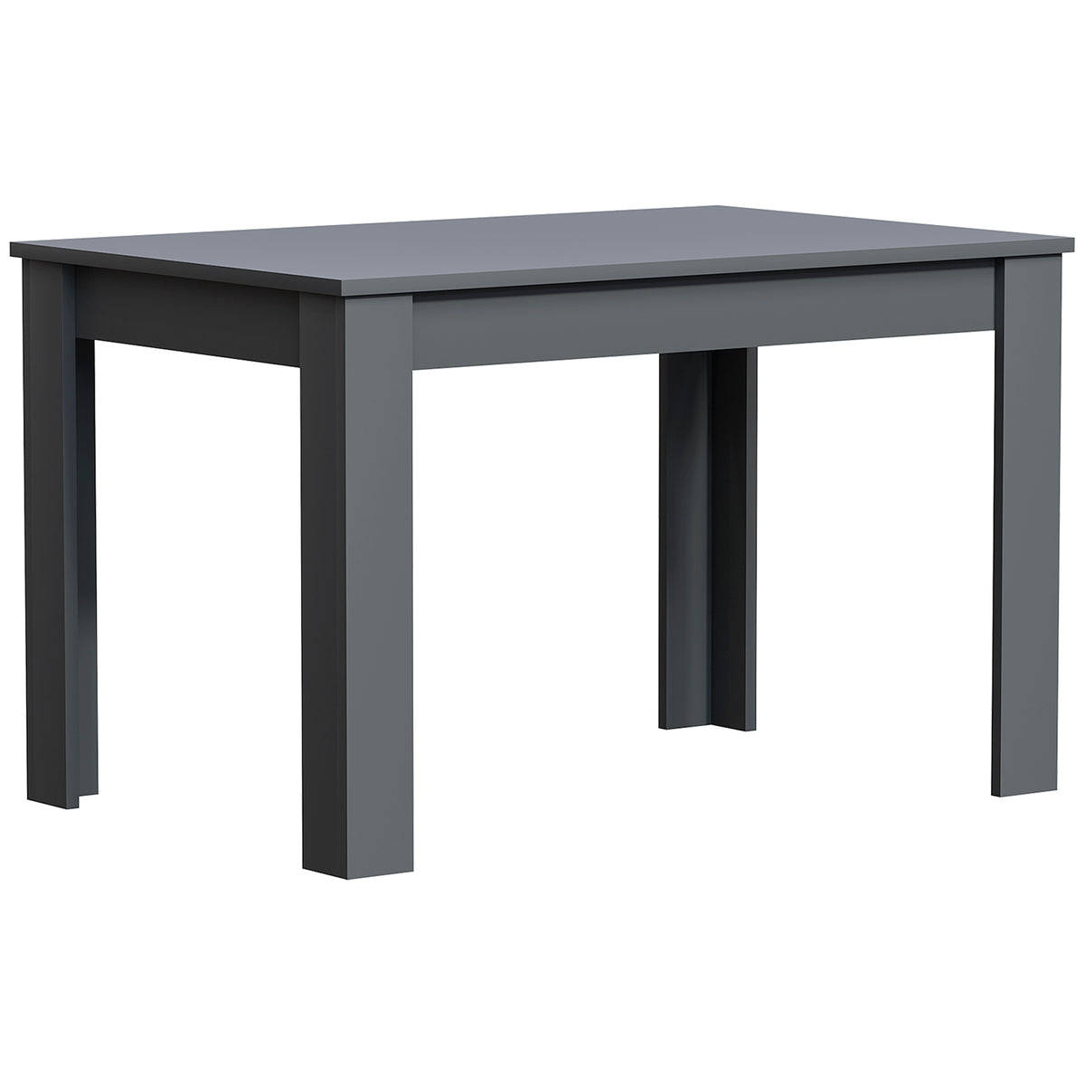 Medina 4-Seater Dining Table - Grey
