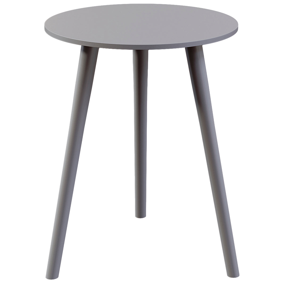 Round Side Table - Grey