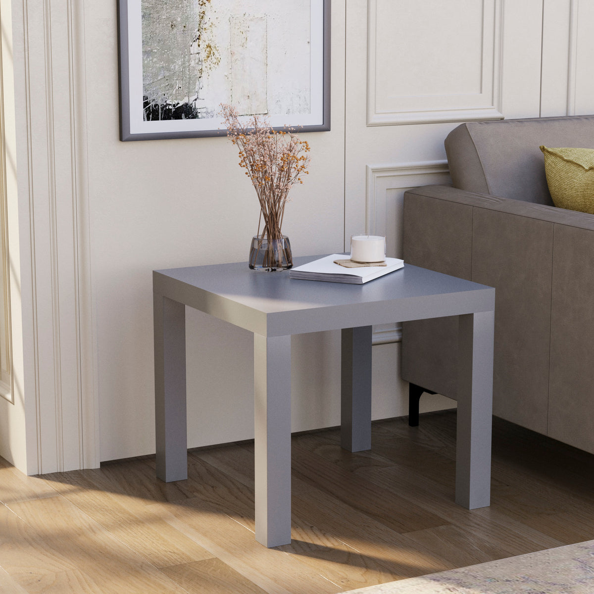 Beeston Side Table - Grey