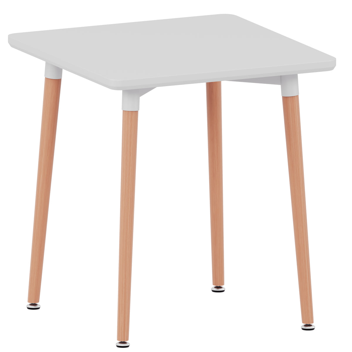 Batley 2-Seater Square Dining Table - White