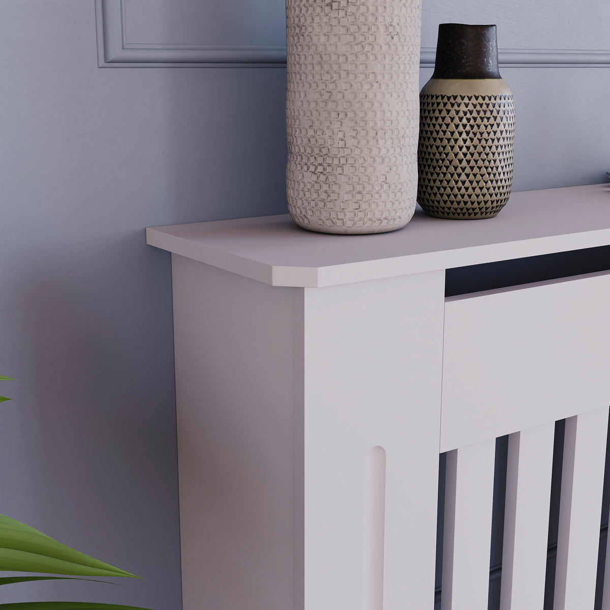Chelsea Radiator Cover - White, Small