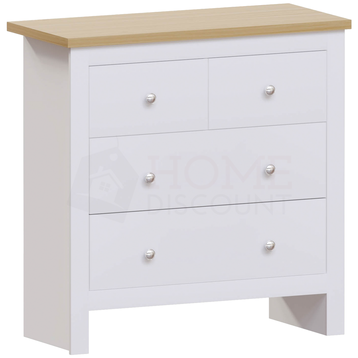 Arlington 4-Drawer Chest - White