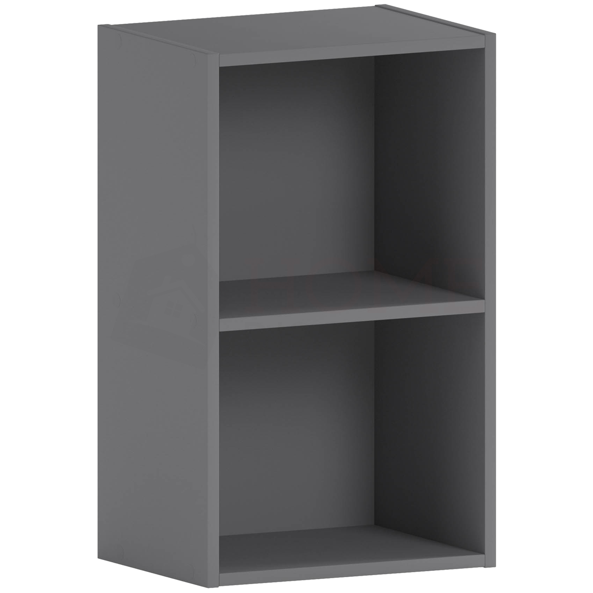 Oxford 2-Tier Cube Bookcase - Grey
