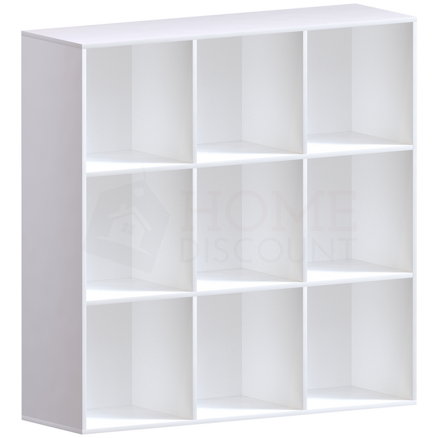 9 cube deals white storage unit