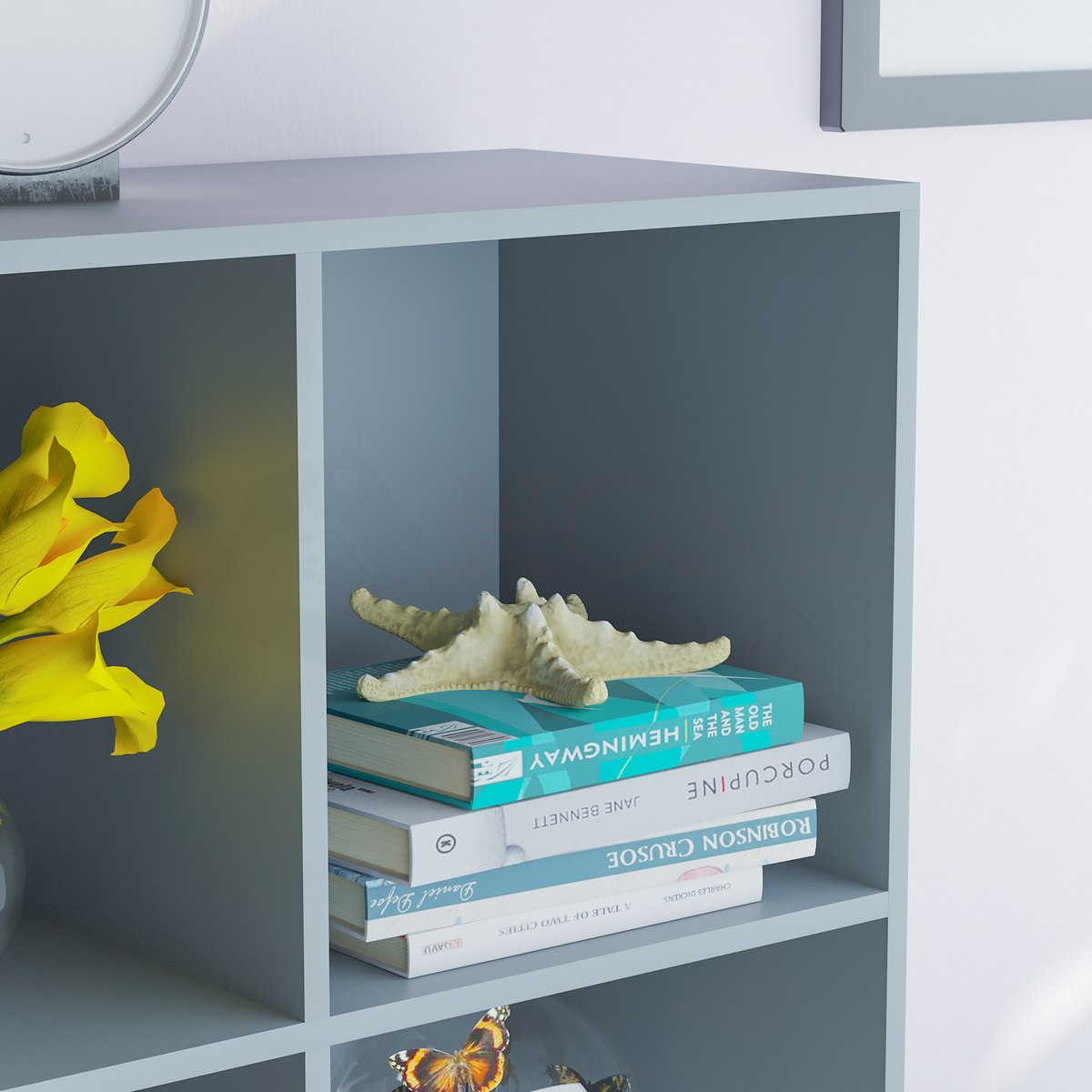 Durham 9-Cube Storage Unit - Grey