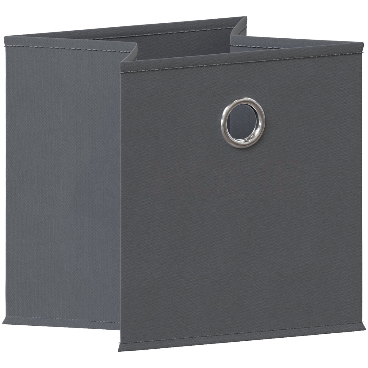 Durham Cube Storage Basket, Grey UKFR - Set of 10