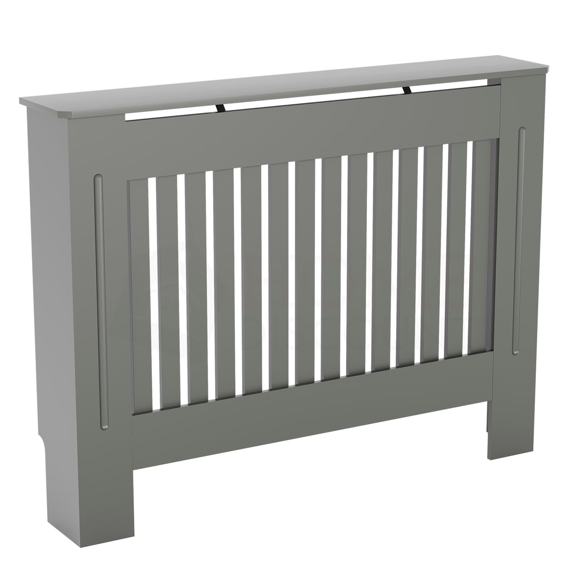 Chelsea Radiator Cover - Olive Grey, Medium