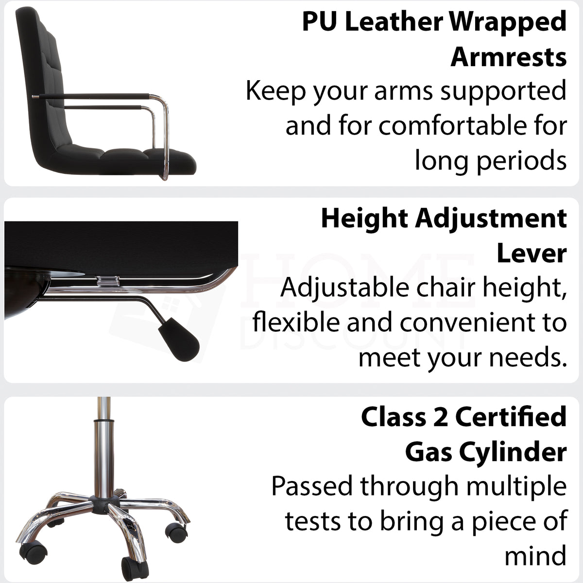 Calbo Office Chair, Black UKFR