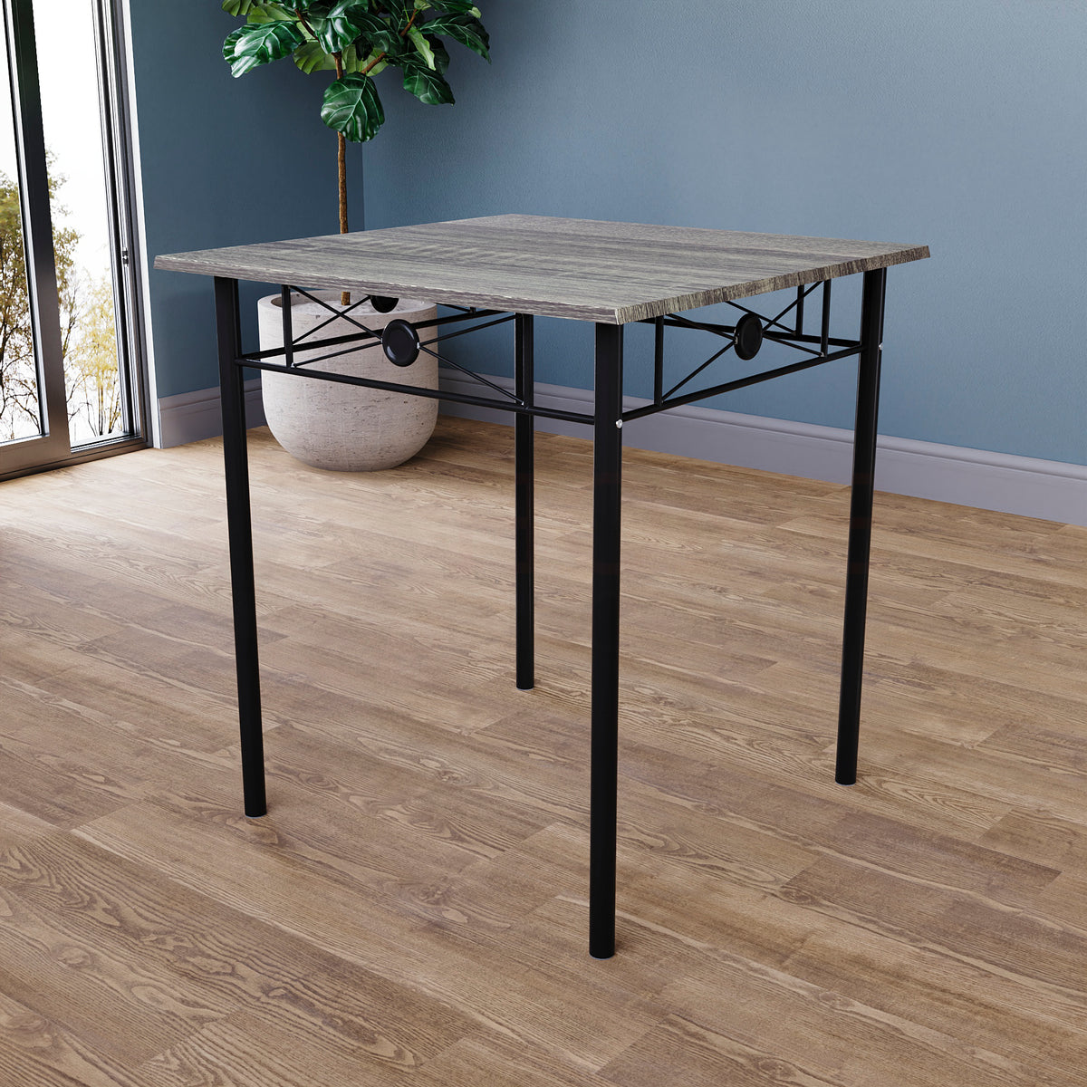 Roslyn 2-Seater Dining Set - Grey