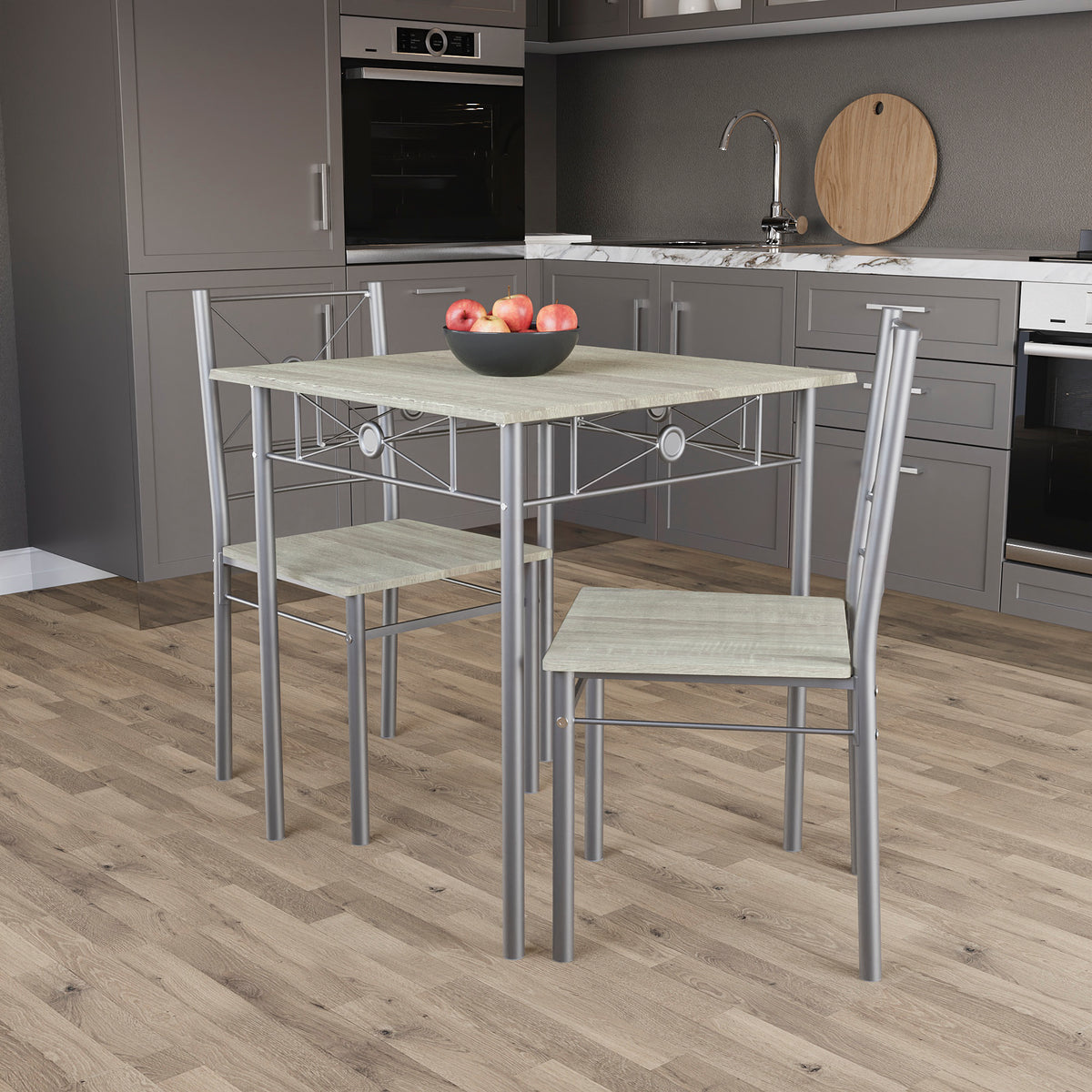 Roslyn 2-Seater Dining Set - Oak
