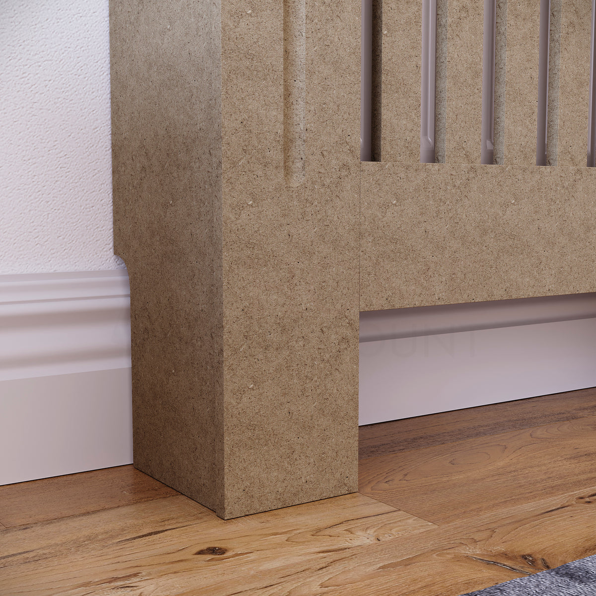 Chelsea Radiator Cover, Unfinished, Small