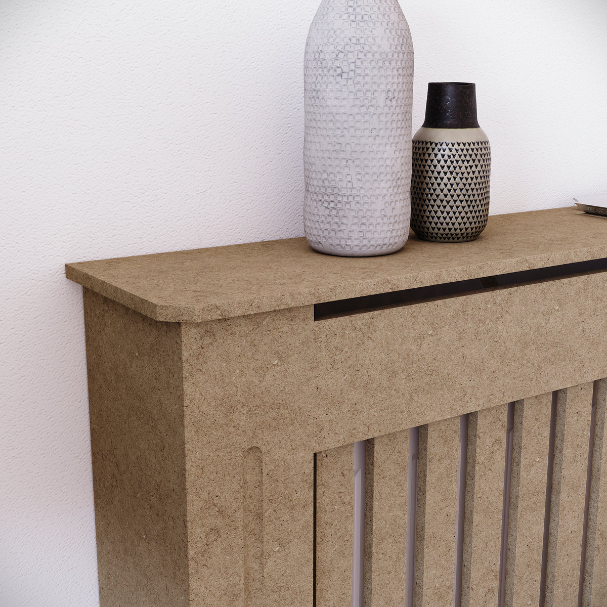 Chelsea Radiator Cover, Unfinished, Medium