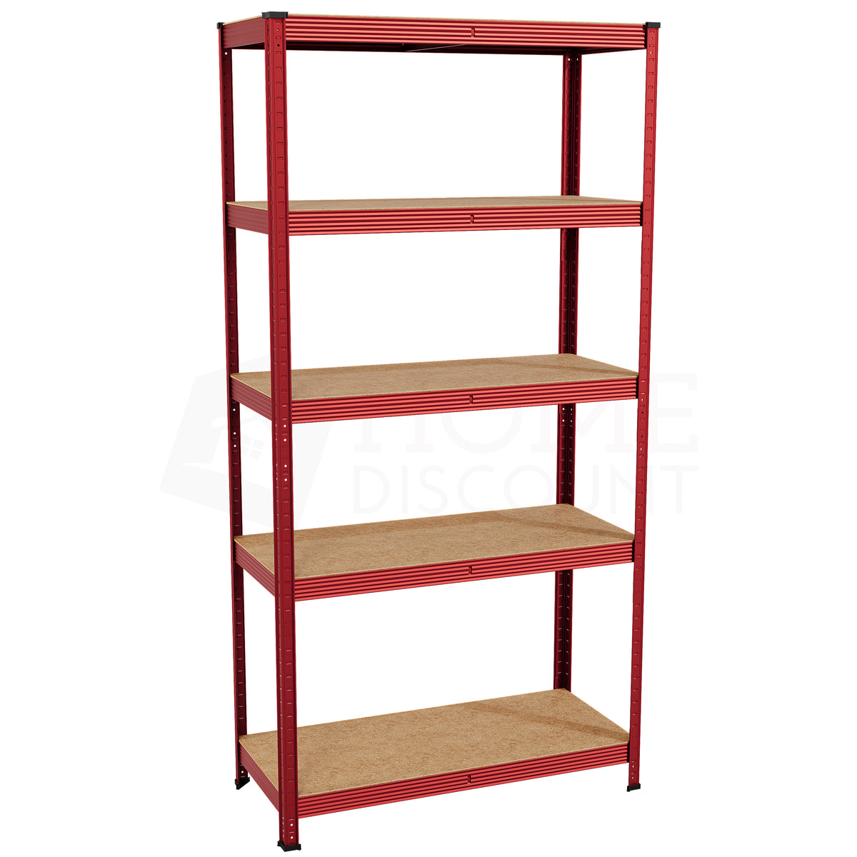 5-Tier Shelf, Large, Red