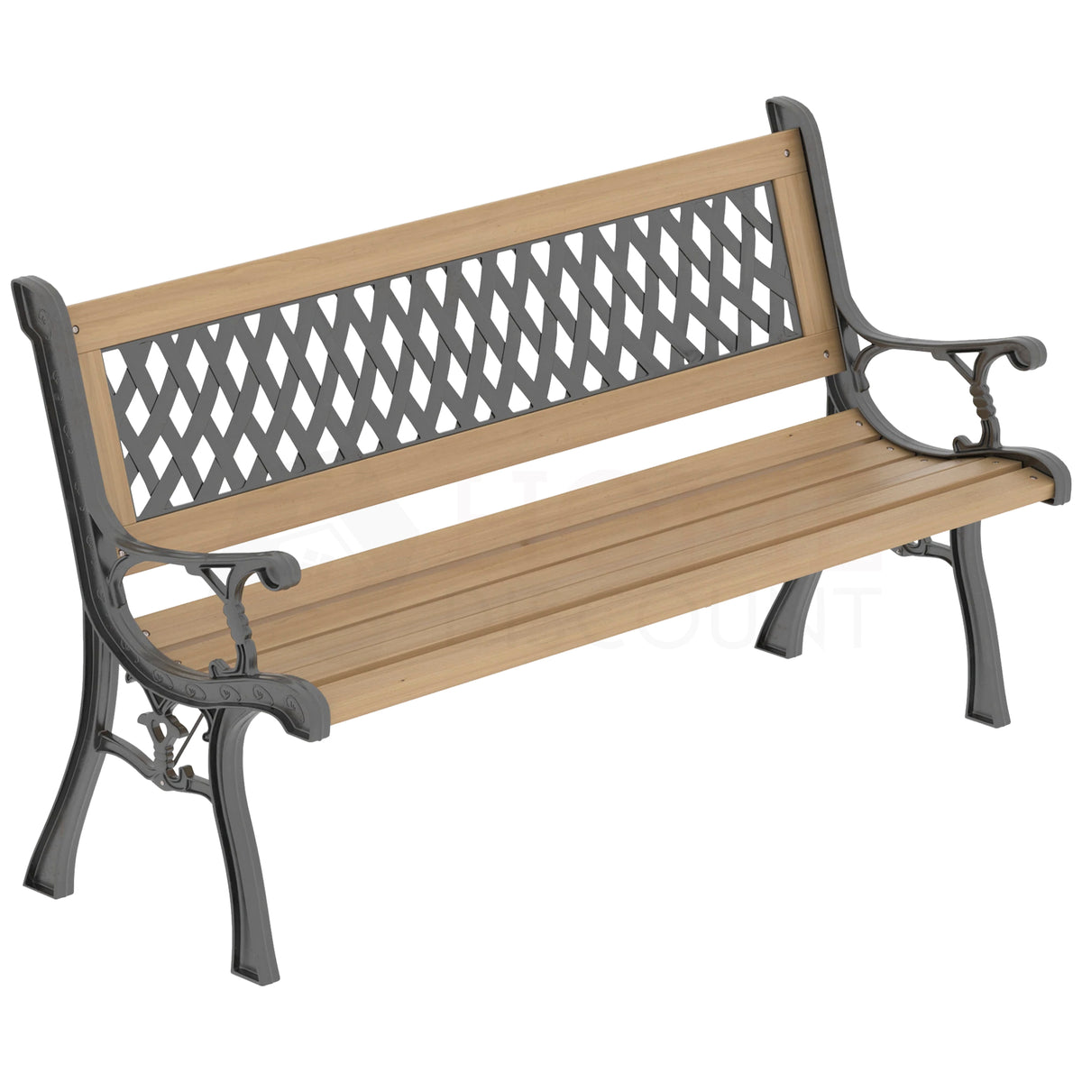Garden Bench - Cross Style
