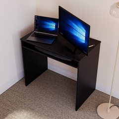 Huby Computer Desk, Black