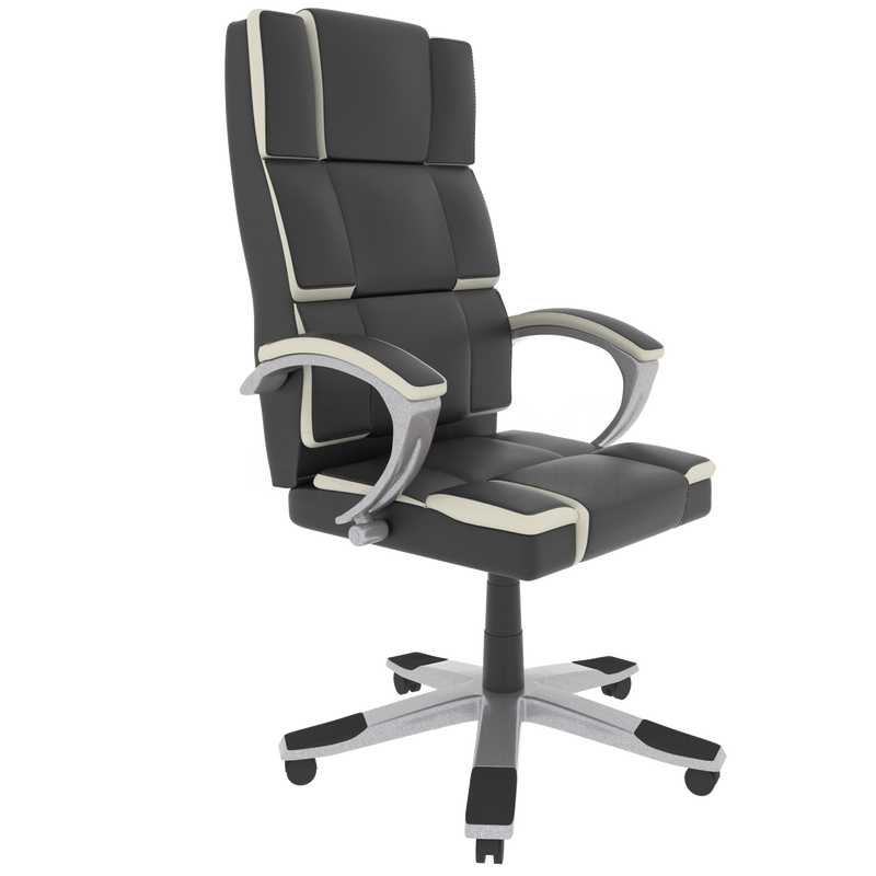 Henderson Office Chair, Black & White
