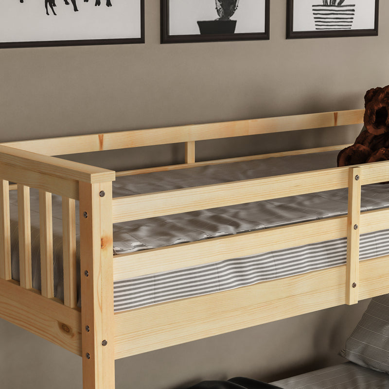 Milan Triple Sleeper Bunk Bed, Pine