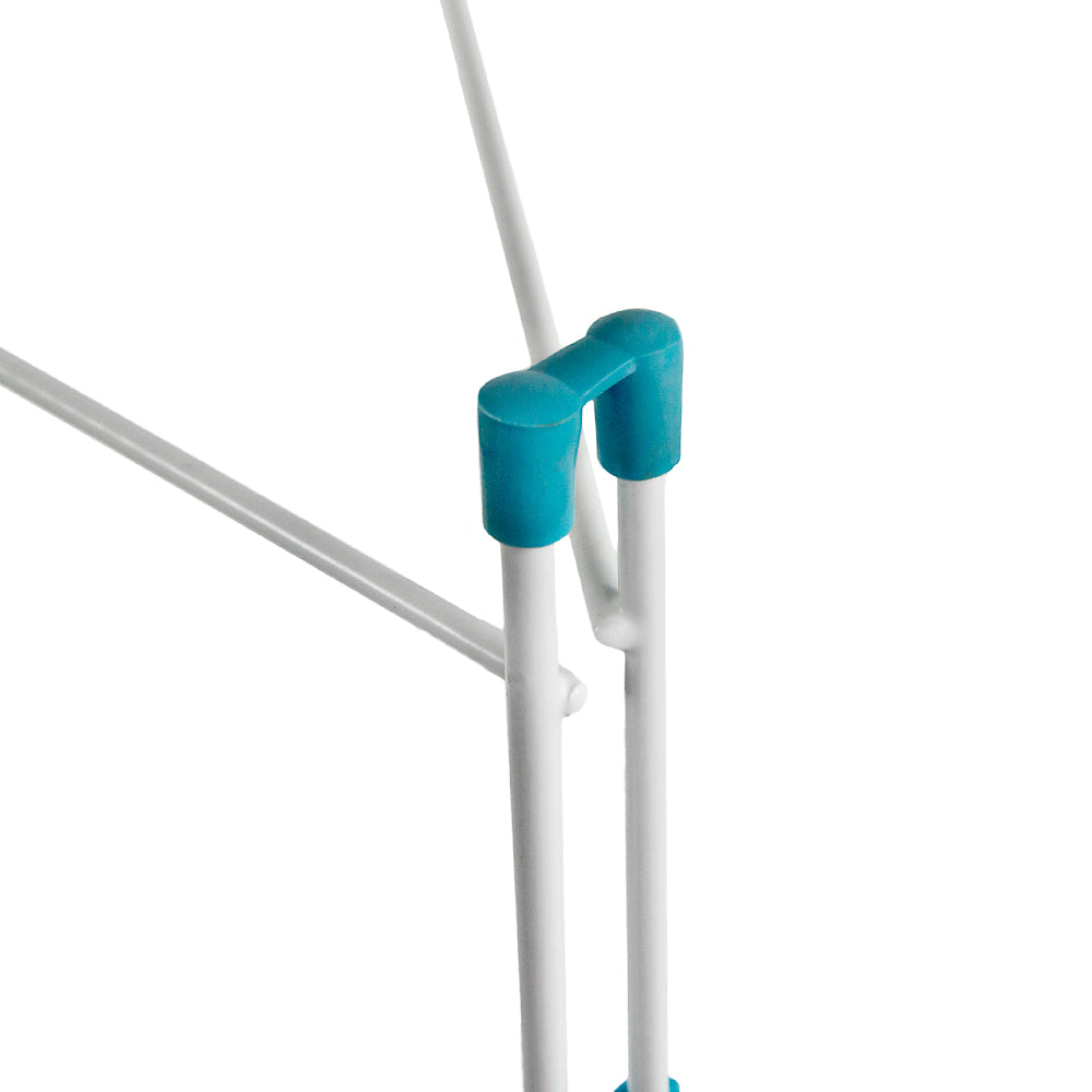 4-Fold Clothes Airer - White