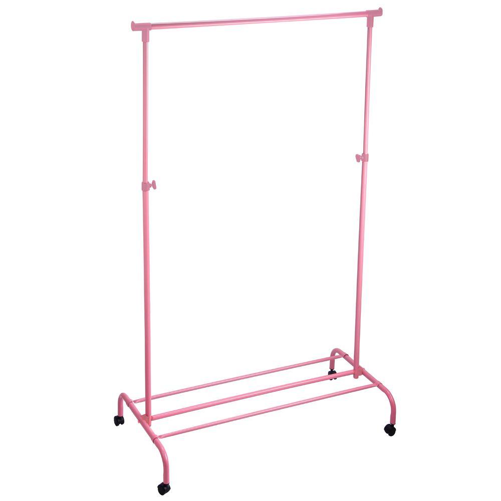 Single Garment Rack - Pink