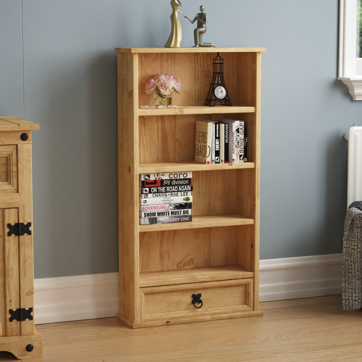 Corona 1-Drawer DVD Rack