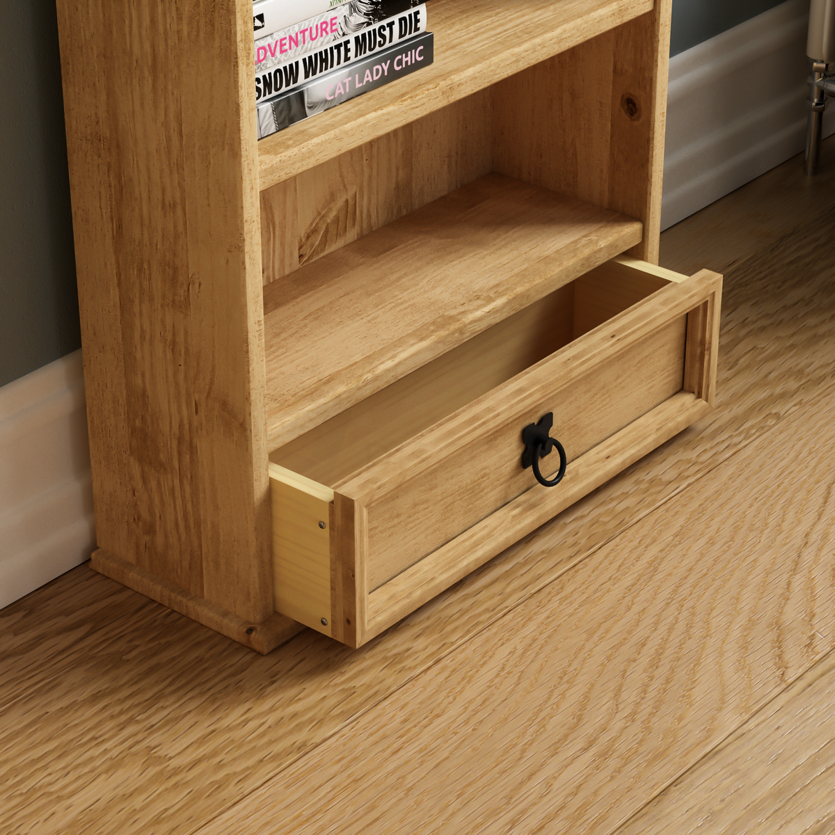 Corona 1-Drawer DVD Rack