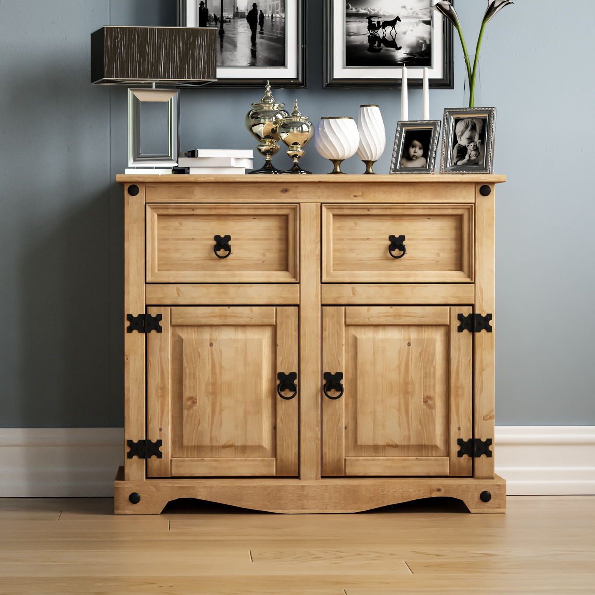 Corona 2-Door 2-Drawer Sideboard