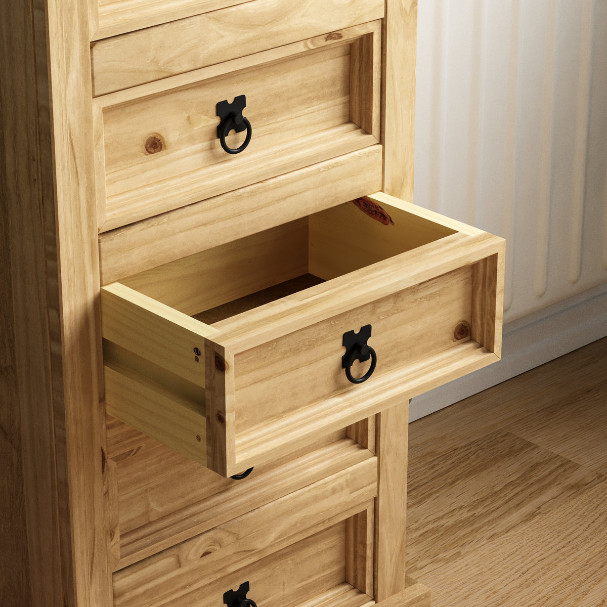 Corona 5-Drawer Narrow Chest
