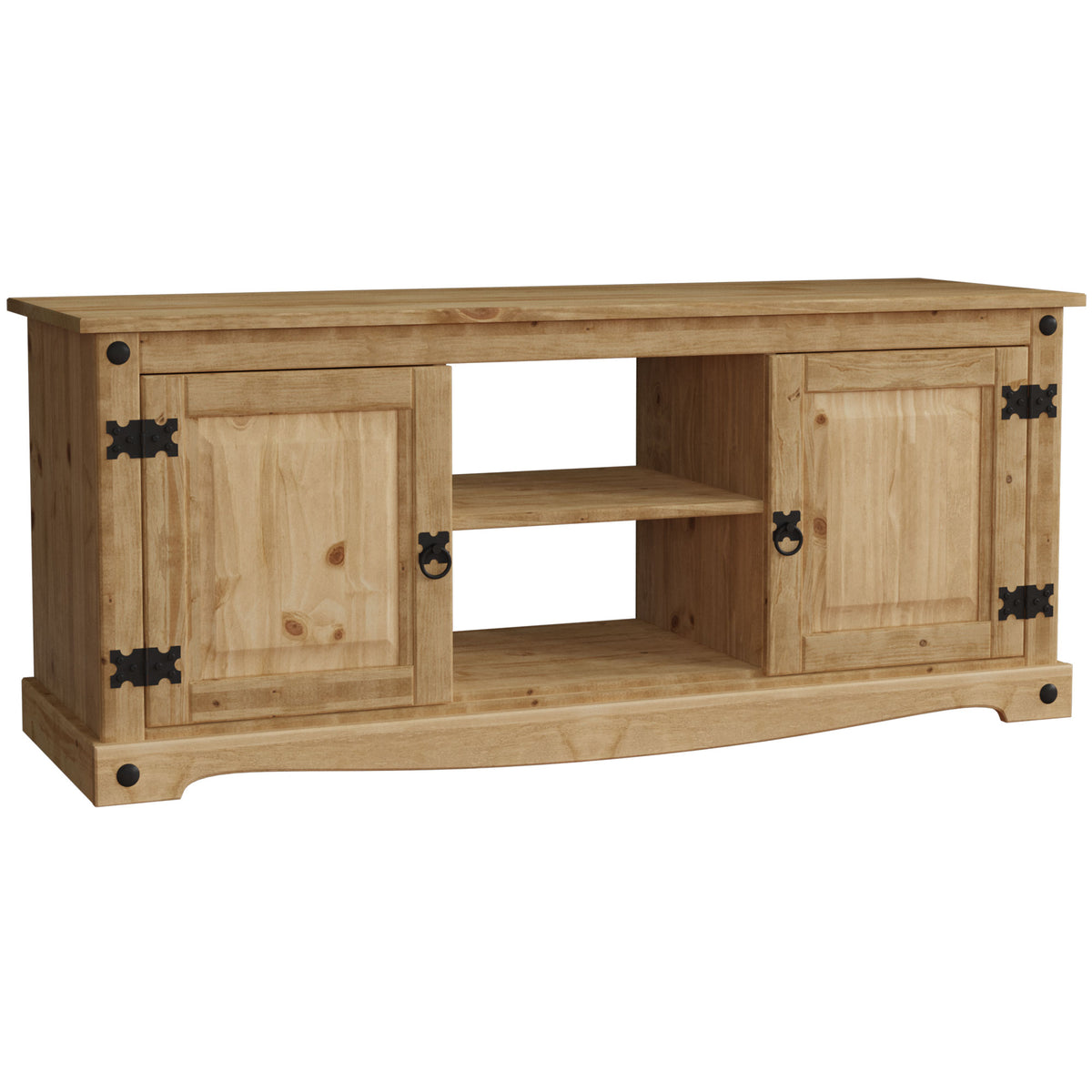 Corona 2-Door 1-Shelf Flat Screen TV Unit