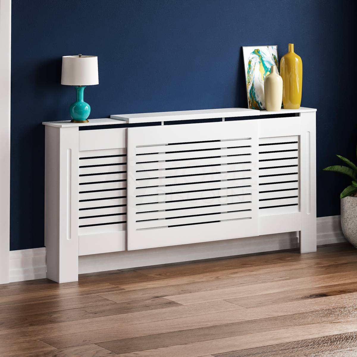 Milton Adjustable Radiator Cover - 140 to 204cm