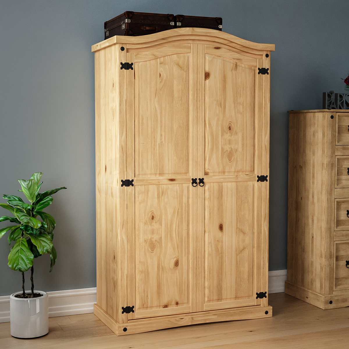 Corona 2-Door Wardrobe