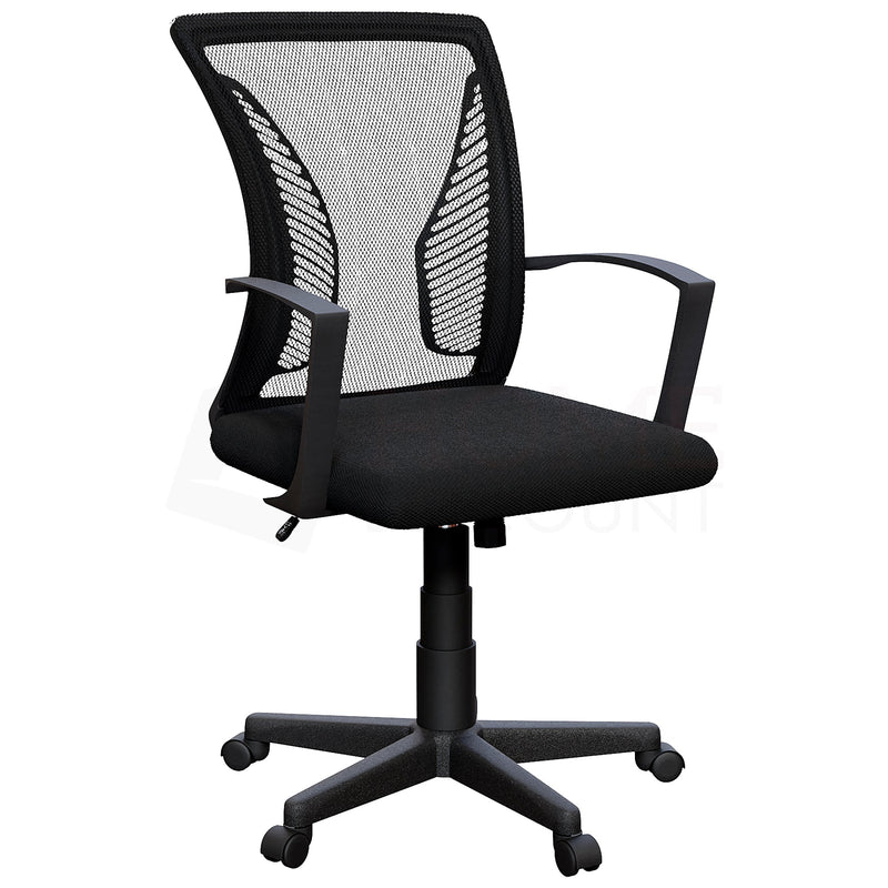 Airdrie Office Mesh Chair, Black