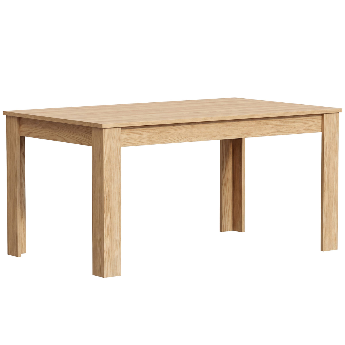 Medina 6-Seater Dining Table - Oak