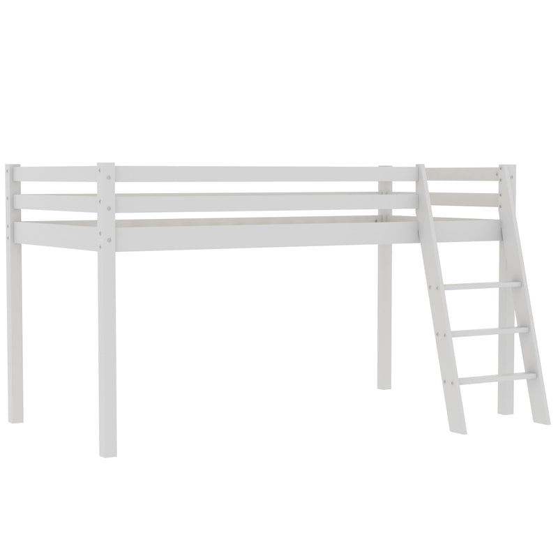 Sydney High Bunk Bed - White