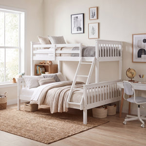 Milan Triple Sleeper Bunk Bed - White