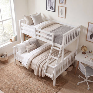Milan Triple Sleeper Bunk Bed - White