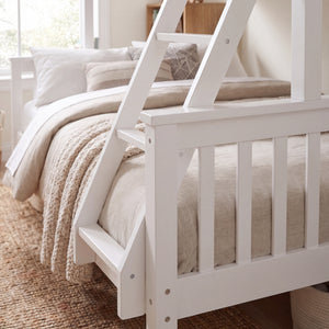 Milan Triple Sleeper Bunk Bed - White